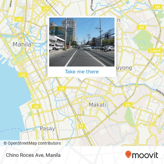 Chino Roces Ave map