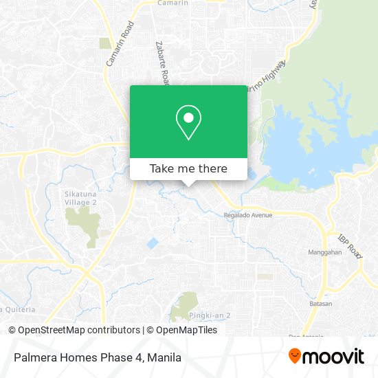 Palmera Homes Phase 4 map