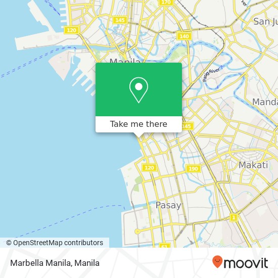 Marbella Manila map
