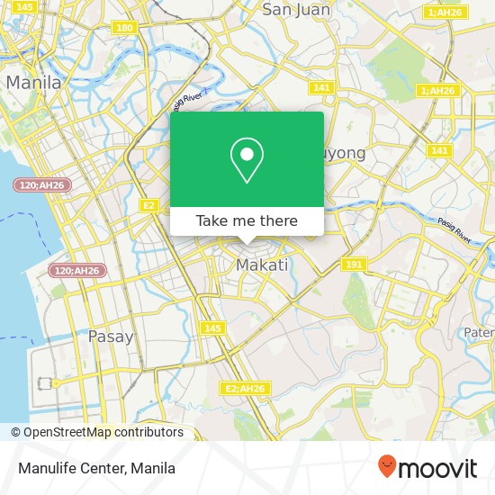 Manulife Center map