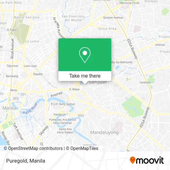 Puregold map