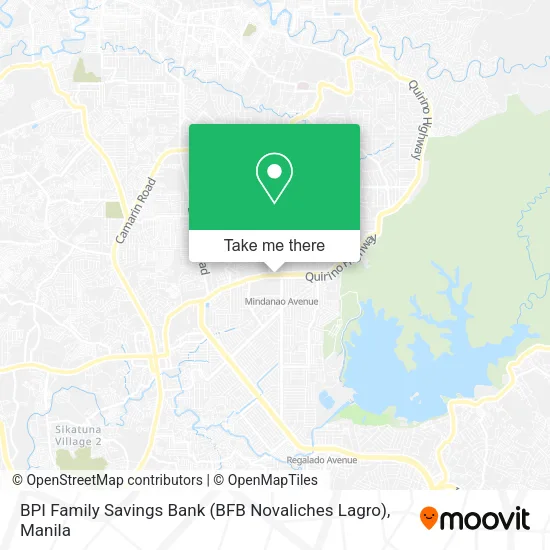 BPI Family Savings Bank (BFB Novaliches Lagro) map