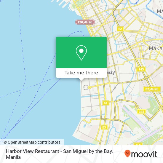 Harbor View Restaurant - San Miguel by the Bay map