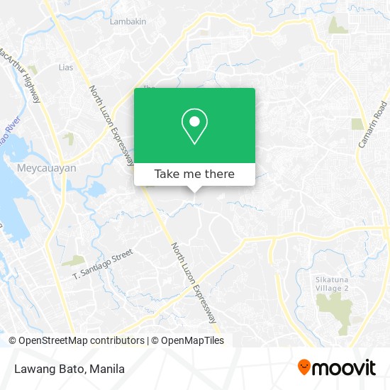 Lawang Bato map