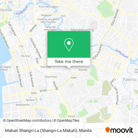 Makati Shangri-La map