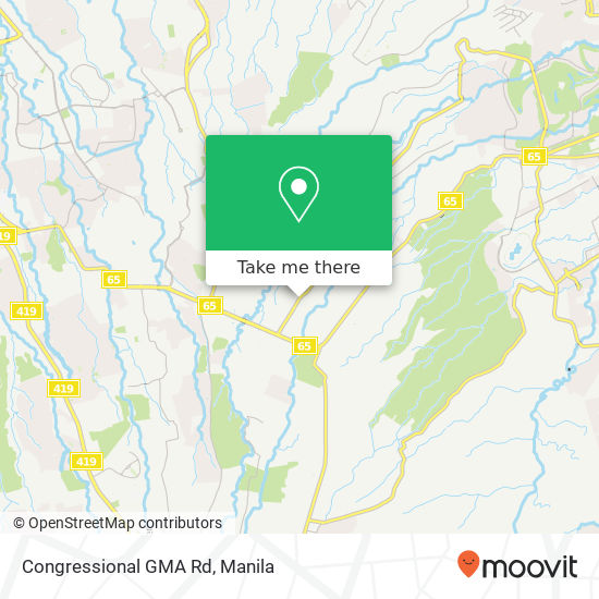 Congressional GMA Rd map
