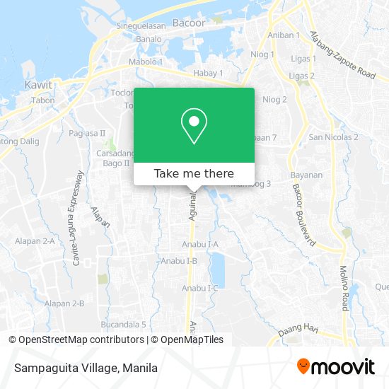Sampaguita Village map