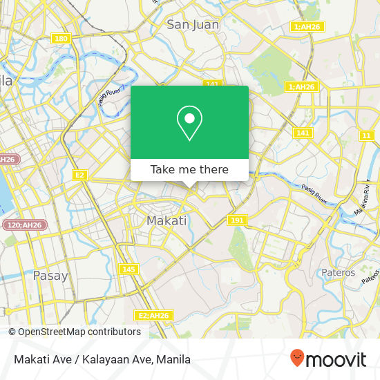 Makati Ave / Kalayaan Ave map