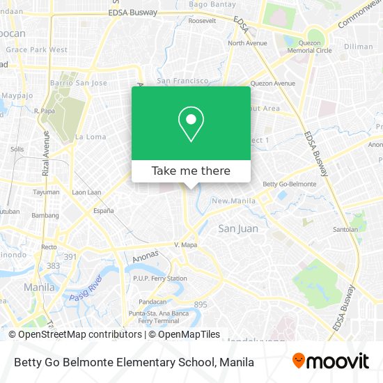 Betty Go Belmonte Elementary School map