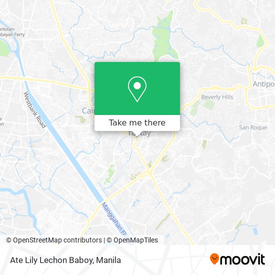 Ate Lily Lechon Baboy map