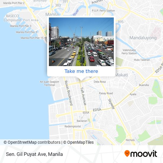 Sen. Gil Puyat Ave map