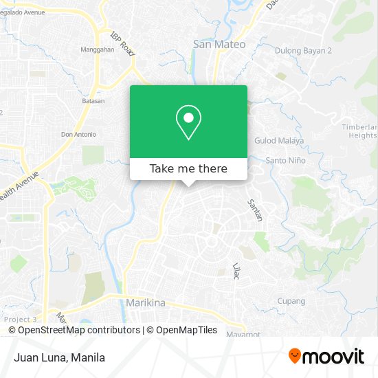 Juan Luna map