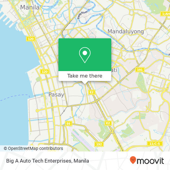 Big A Auto Tech Enterprises map