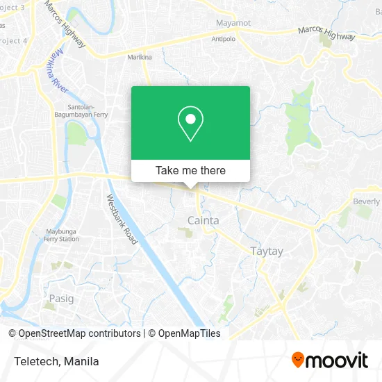 Teletech map