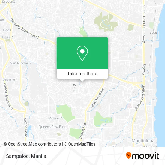 Sampaloc map