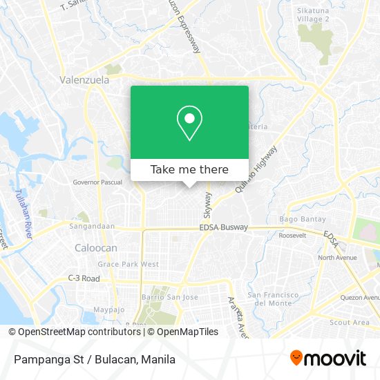 Pampanga St / Bulacan map
