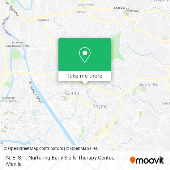 N. E. S. T. Nurturing Early Skills Therapy Center map