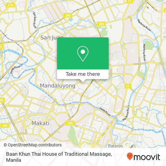 Baan Khun Thai House of Traditional Massage map