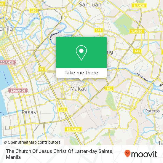 The Church Of Jesus Christ Of Latter-day Saints map