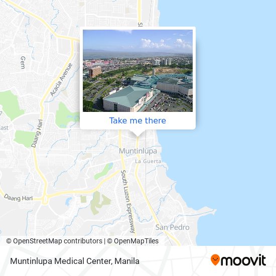 Muntinlupa Medical Center map