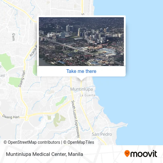 Muntinlupa Medical Center map