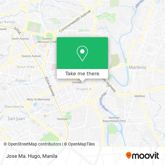 Jose Ma. Hugo map