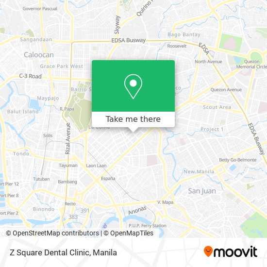 Z Square Dental Clinic map