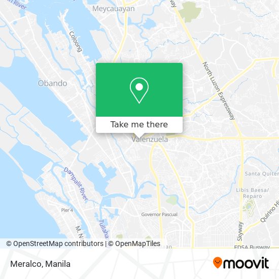 Meralco map