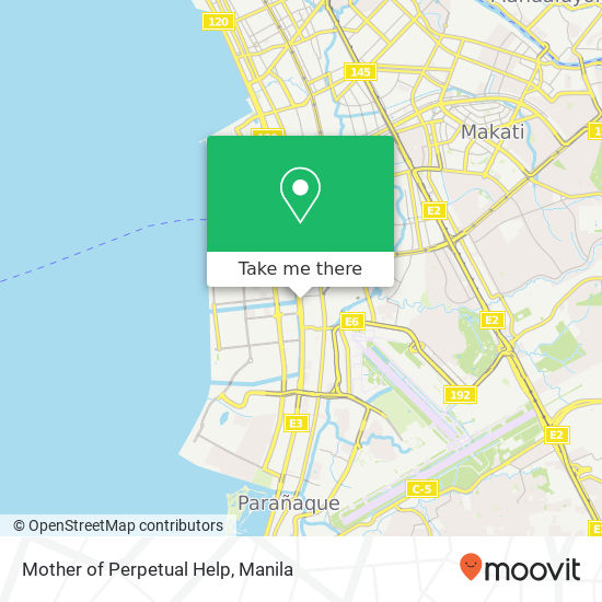 Mother of Perpetual Help map