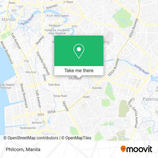 Philcom map