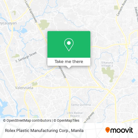 Rolex Plastic Manufacturing Corp. map