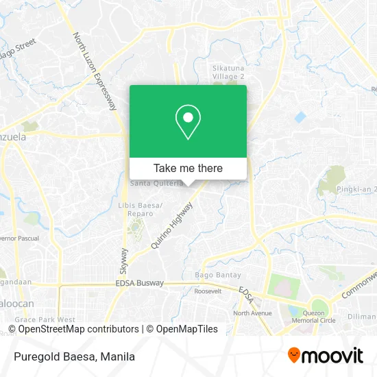 Puregold Baesa map