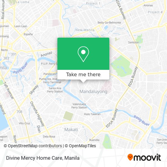 Divine Mercy Home Care map