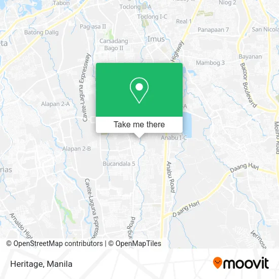 Heritage map