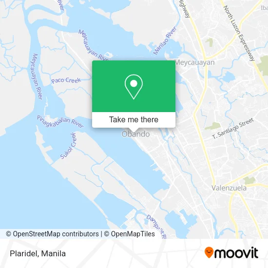 Plaridel map