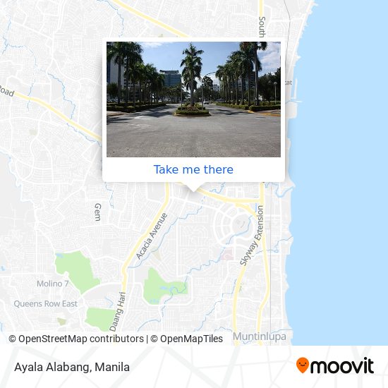 Ayala Alabang map