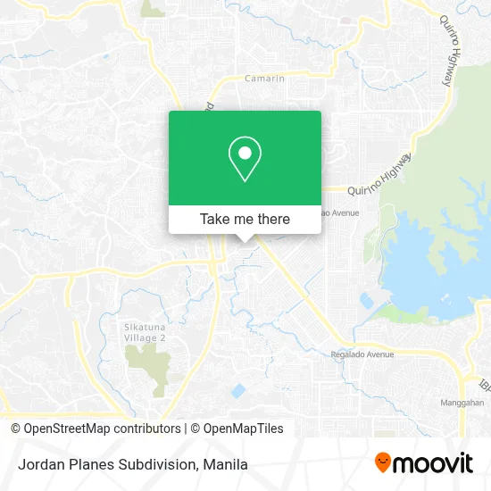 Jordan Planes Subdivision map