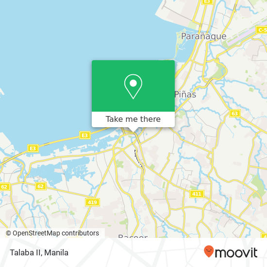 Talaba II map