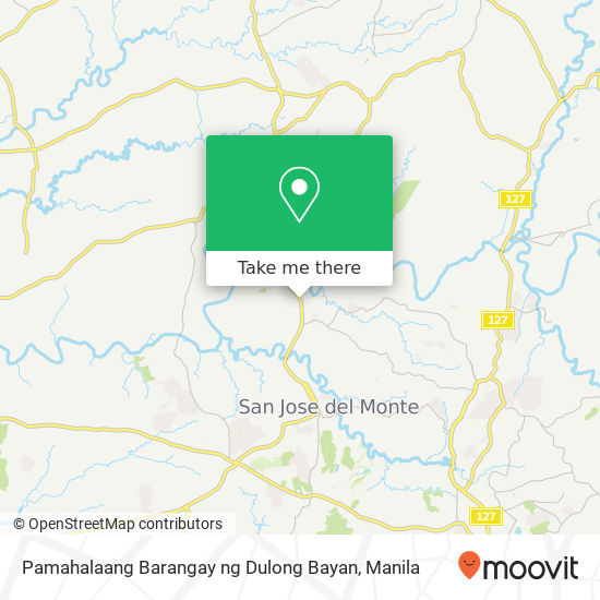 Pamahalaang Barangay ng Dulong Bayan map