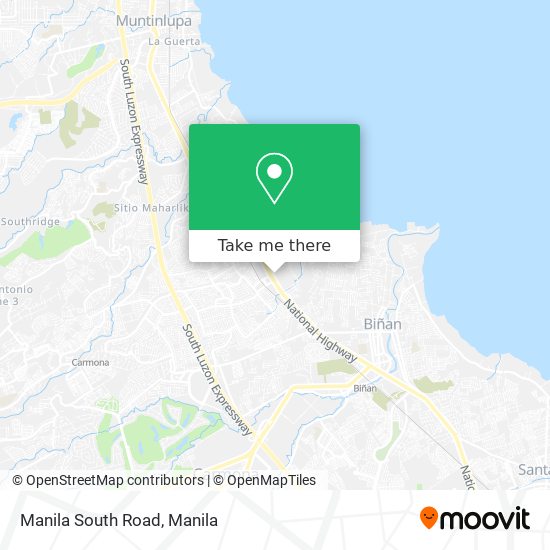 Manila South Road map
