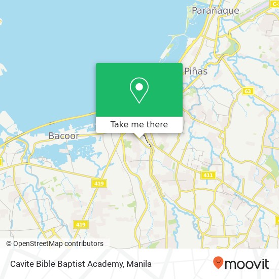 Cavite Bible Baptist Academy map