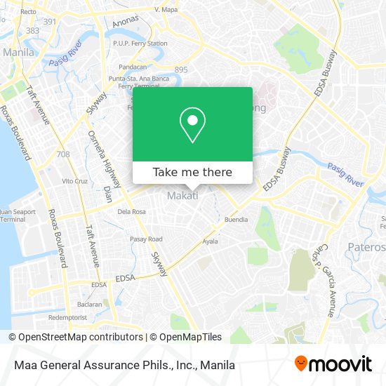 Maa General Assurance Phils., Inc. map