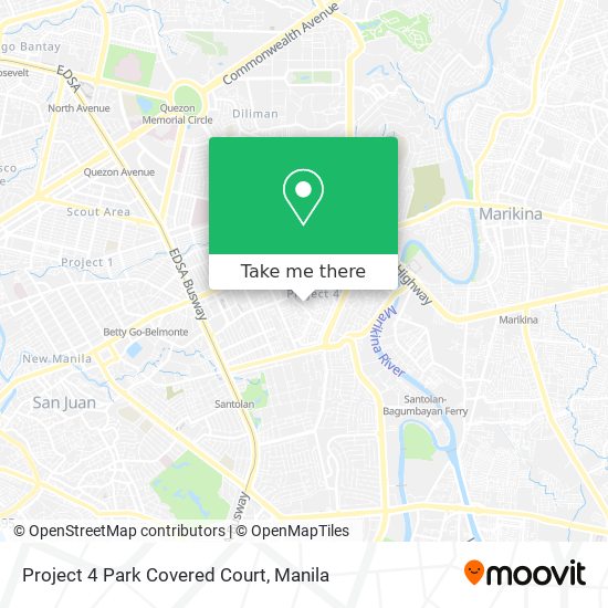 Project 4 Park Covered Court map