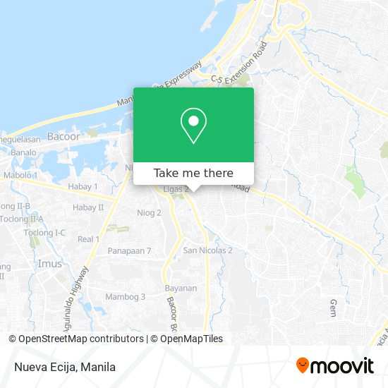 Nueva Ecija map