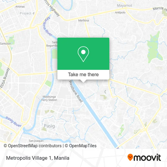 Metropolis Village 1 map
