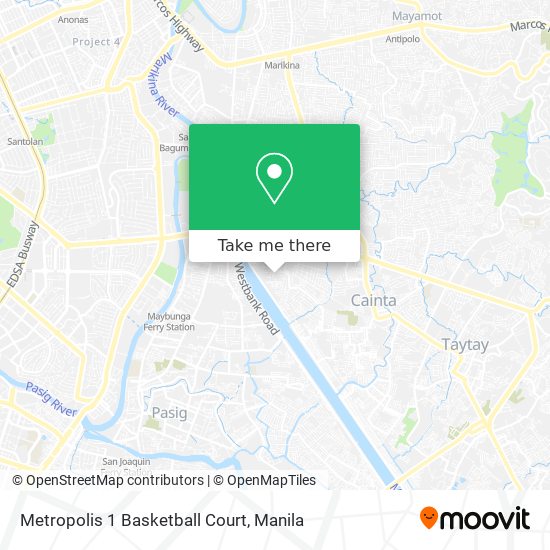 Metropolis 1 Basketball Court map