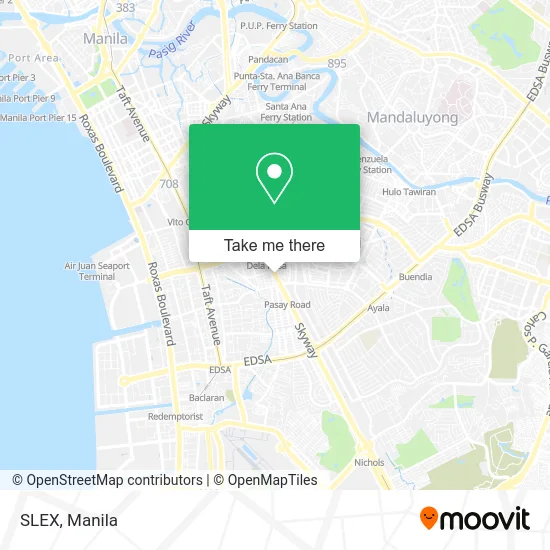 SLEX map