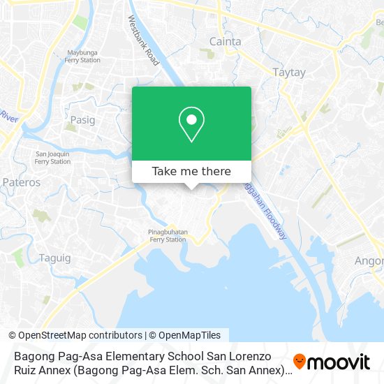 Bagong Pag-Asa Elementary School San Lorenzo Ruiz Annex (Bagong Pag-Asa Elem. Sch. San Annex) map