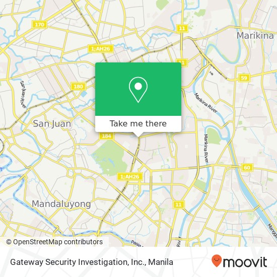 Gateway Security Investigation, Inc. map