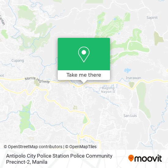Antipolo City Police Station Police Community Precinct-2 map